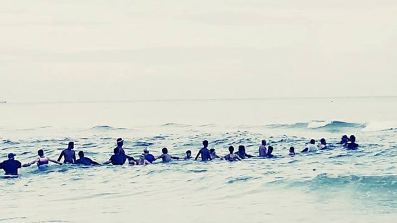 Swimmers Saved From Florida Rip Currents The Weather Channel