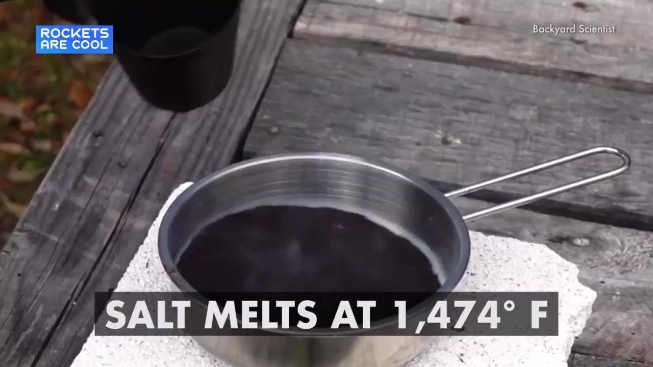 Molten Salt Makes Fish Tank Explode The Weather Channel