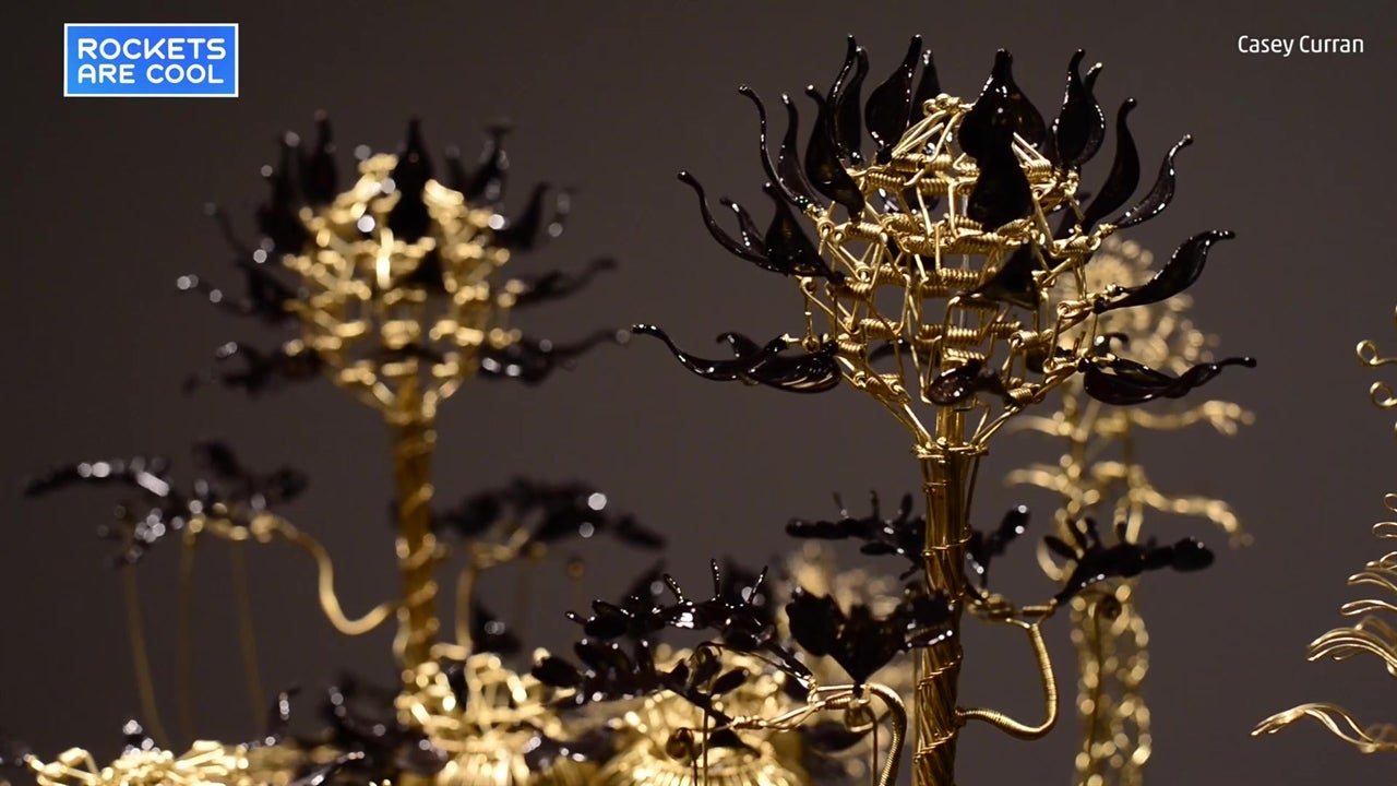 Mechanical Flowers Bloom in Sculpture The Weather Channel