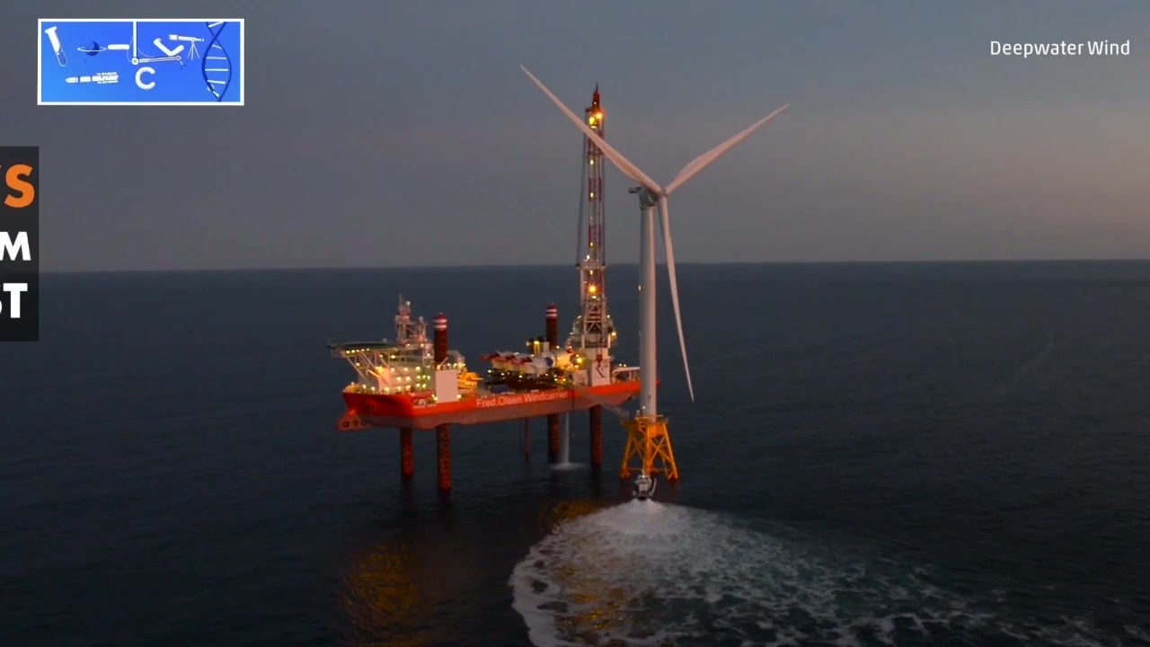 First Offshore Wind Farm In U S The Weather Channel