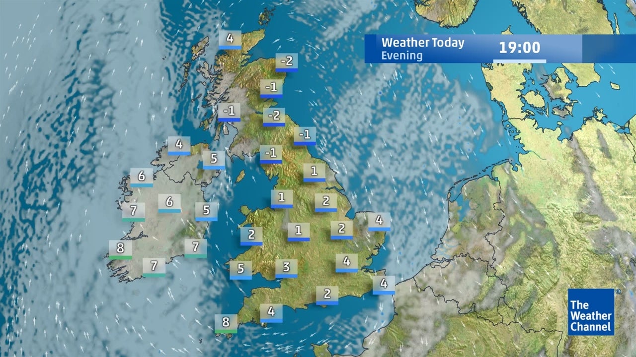 Todays Uk Weather Forecast January 30 Todays Uk Weather Forecast January 30