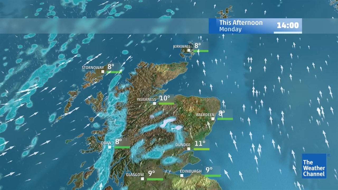 Today S Uk Weather Forecast For April 1 Videos From The Weather Channel Weather Com
