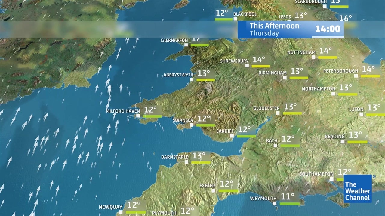 Today S Latest Uk Weather Forecast February 21 The Weather Channel