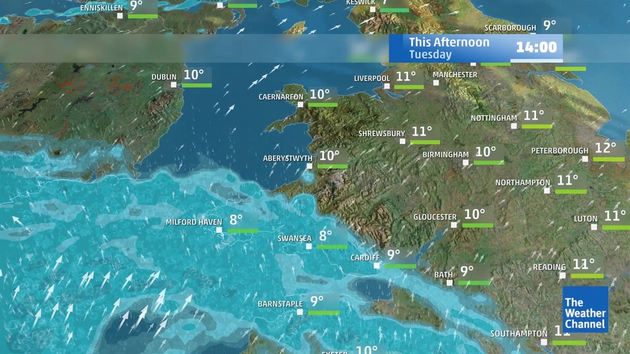 Today S Latest Uk Weather Forecast From March 5 Videos From The Weather Channel Weather Com