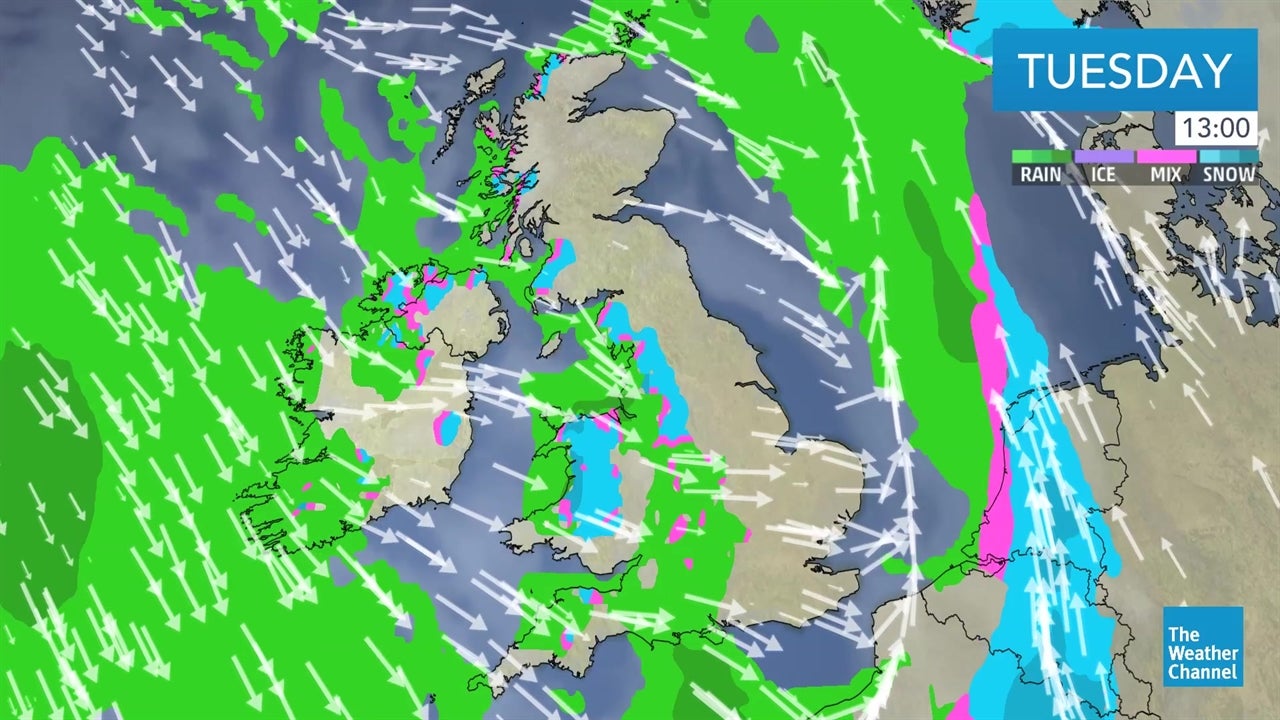 VIDEO Latest UK weather forecast from January 22 The Weather Channel