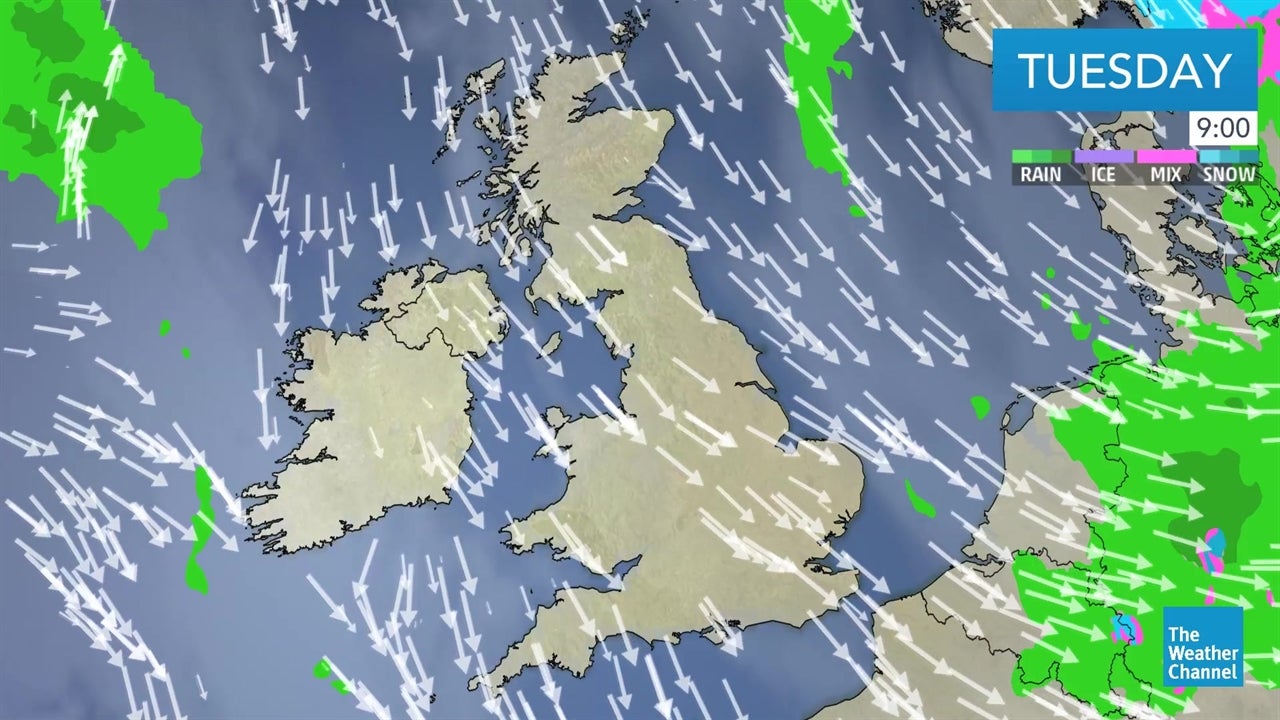 VIDEO Latest UK weather forecast from January 8 The Weather Channel
