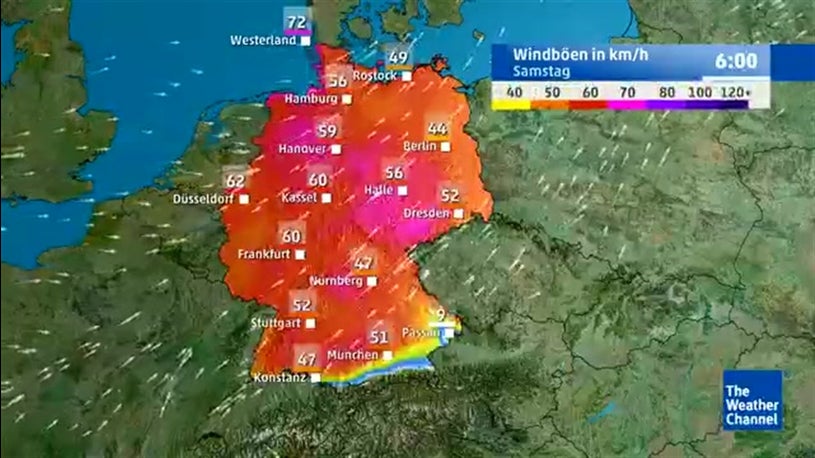 Wetter zum Daheimbleiben: Sturmböen und kräftige Gewitter fegen übers Land Wetter zum Daheimbleiben: Sturmböen und kräftige Gewitter fegen übers Land