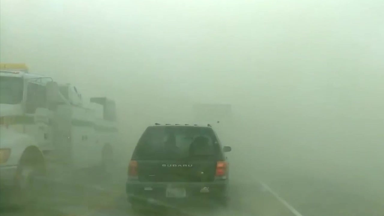 Dust Storm in Nevada Makes Driving Dangerous The Weather Channel
