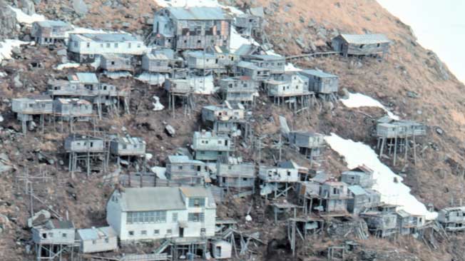 King Island Alaska’s Ghost Village on Stilts The Weather Channel