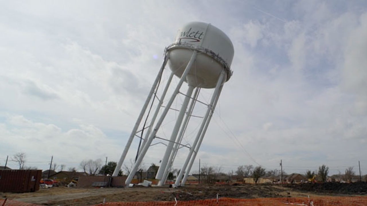 tower water down tx weather damaged brought trending december channel