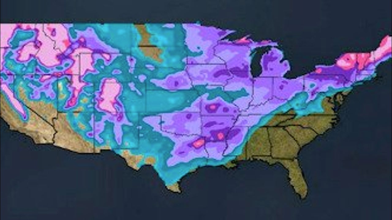 Current State Images Current Snow Cover United States