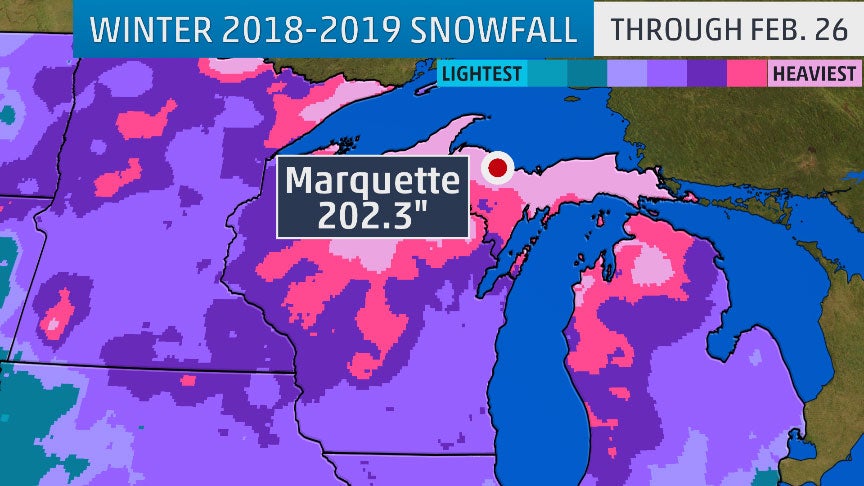 Marquette, Michigan, One of America's Snowiest Cities East of the