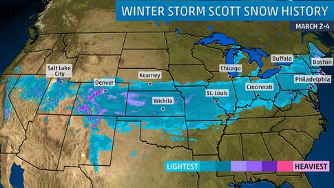 Winter Storm Scott Was A Cross Country Snowmaker That Brought