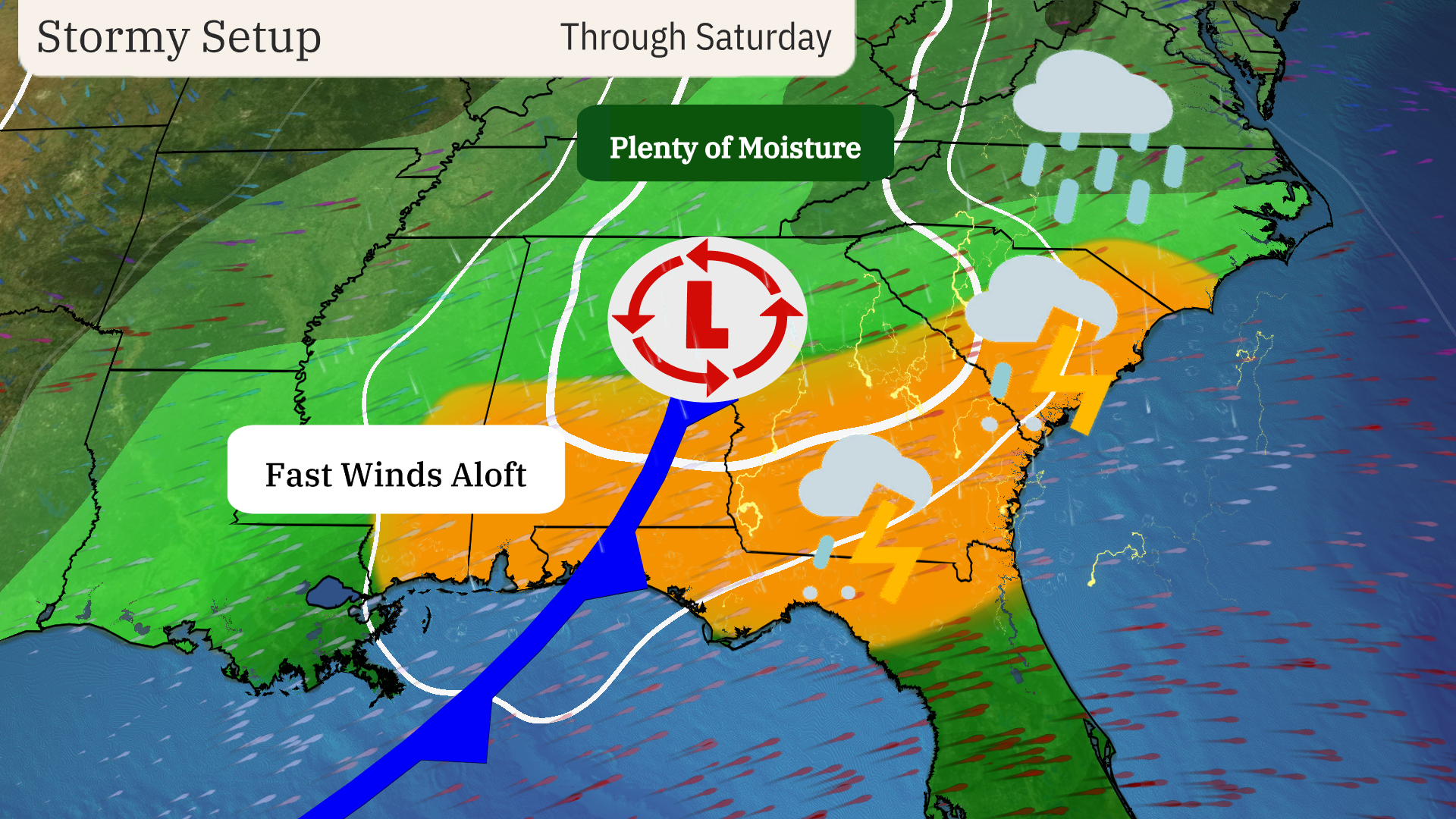 Severe Weather Possible In The Southeast | Weather.com