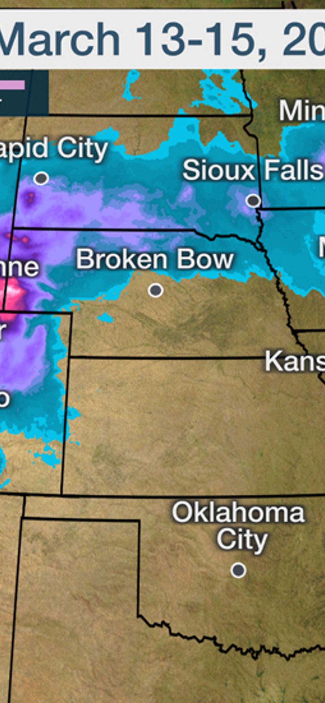 Winter Storm Xylia Pummeled The Rockies And High Plains With Feet Of Snow Recap The Weather Channel Articles From The Weather Channel Weather Com