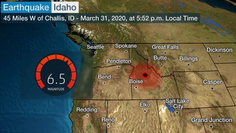 Large Earthquake Strikes Idaho; No Major Damage Reported | The ...