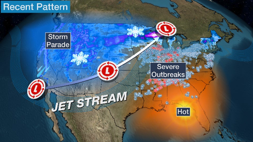 Current Weather Map Jet Stream