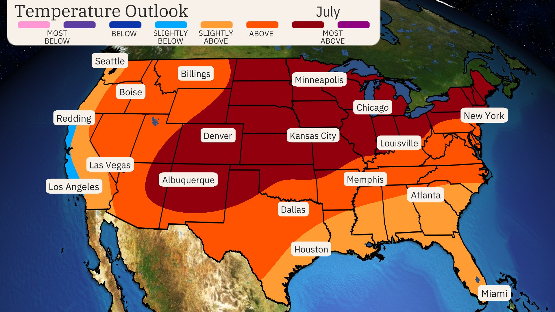 Summer 2024 Temperature Outlook It Could Be One Of The Nation's
