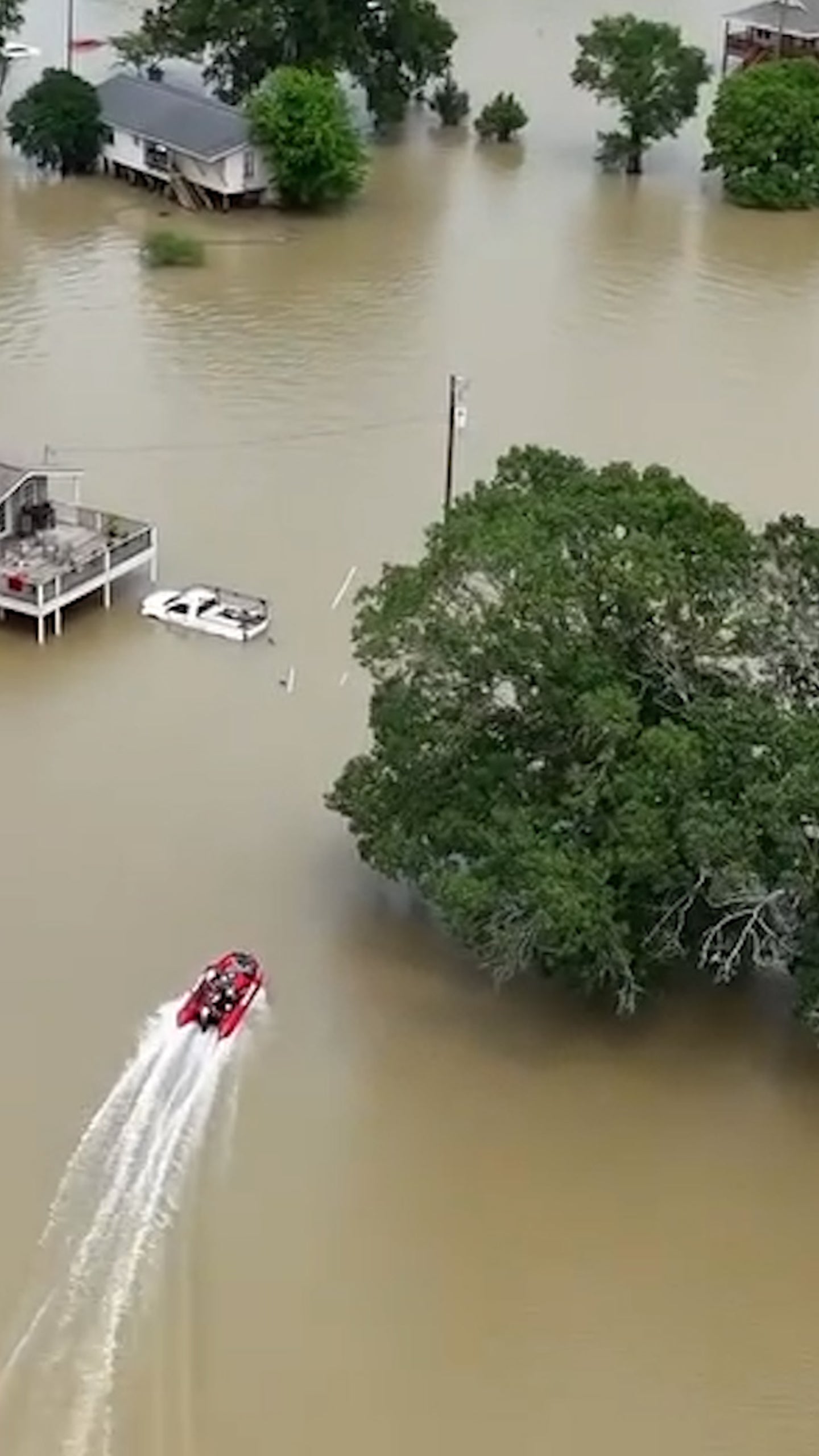 Flooding In Sweeny Texas