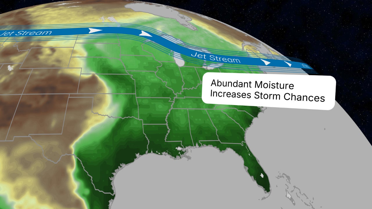 A Week Of Flash Floods Across The - 0507 Moistjet 