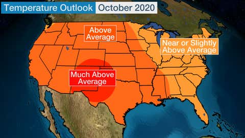 Fall Temperature Forecast: Warmer Than Average Conditions to Dominate ...