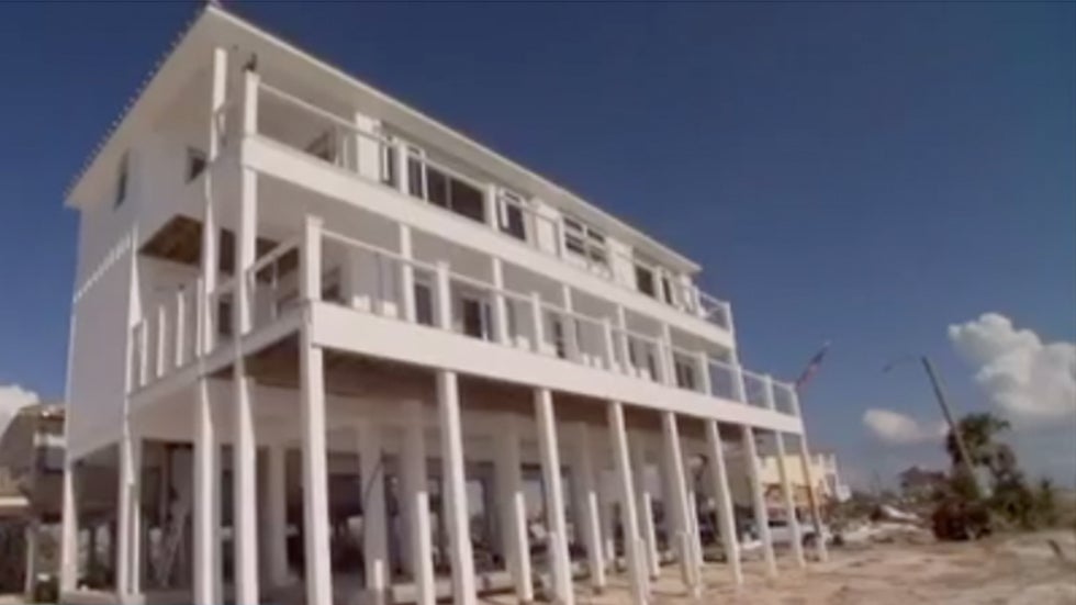 The Only Home to Survive Category 5 Hurricane Michael in Mexico Beach