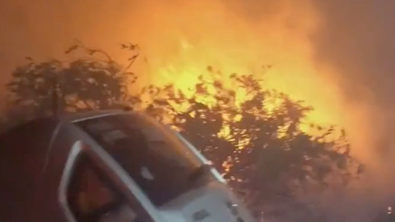 Embers Rain Down On Home As Family Escapes California S