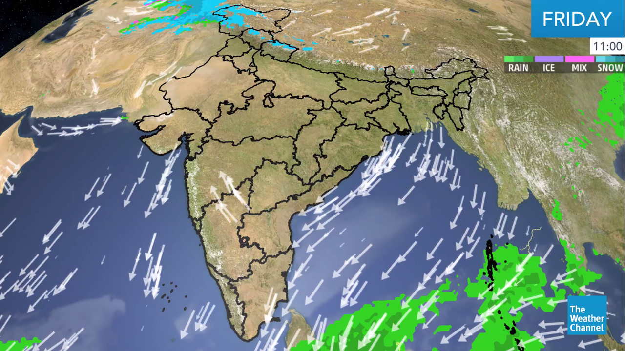Latest India Weather Forecast January 18 Latest India Weather Forecast January 18