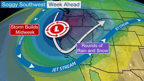 Expansive Storm Will Bring Northern California Its First Expansive Storm Will Bring Northern California Its First