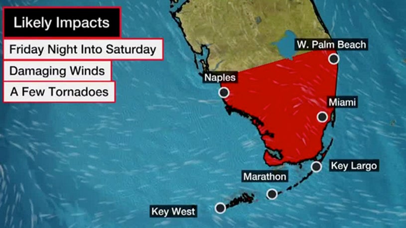 Miami Super Bowl Forecast Stormy Weather Possible Late