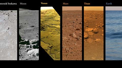 NASA Photo Let's You See the Surface of Earth, Mars, Venus, Moon, Titan