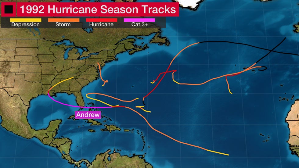 Hurricane Andrew 30 Years Ago Proved 'It Only Takes One' to Make a Bad ...