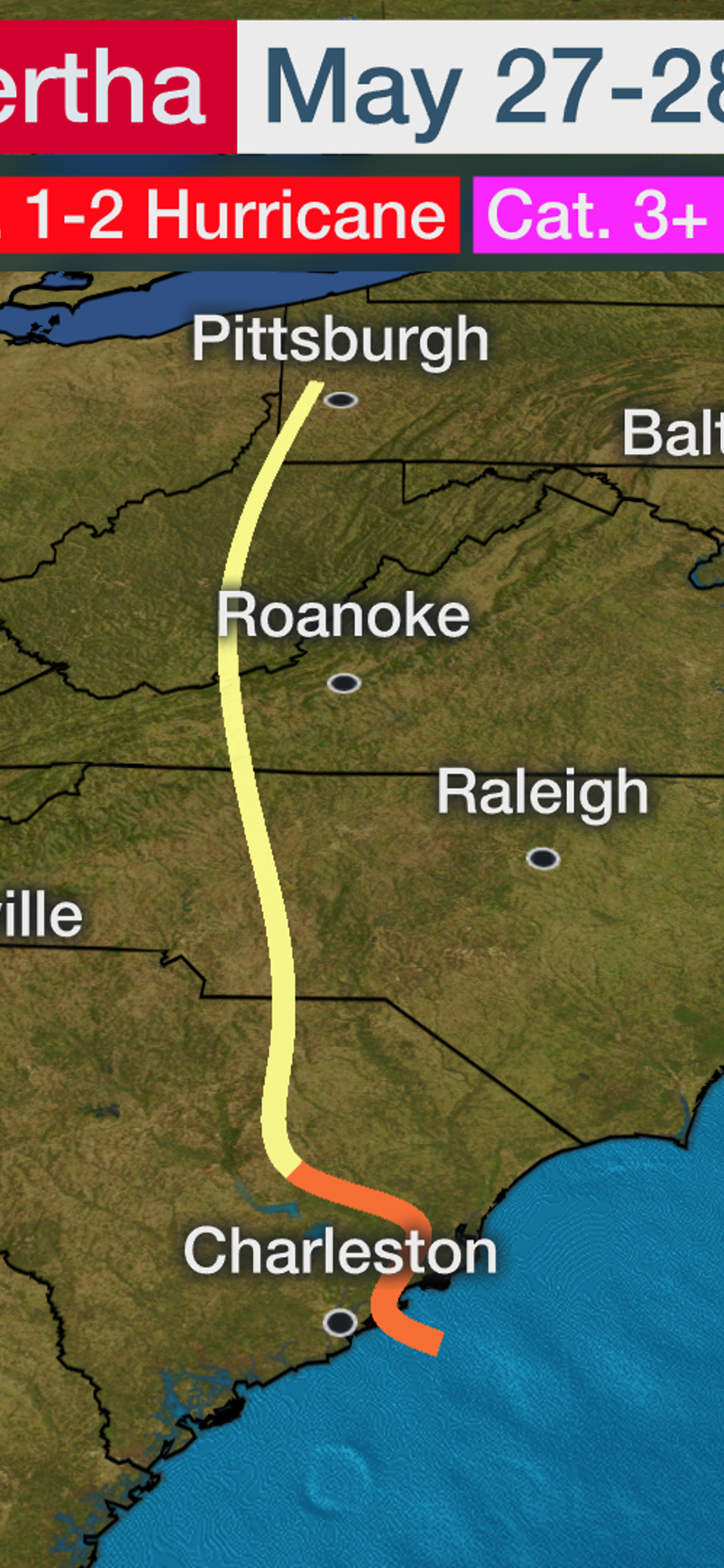 Tropical Storm Bertha A Quick Developing System Near Charleston South Carolina Recap The Weather Channel Articles From The Weather Channel Weather Com