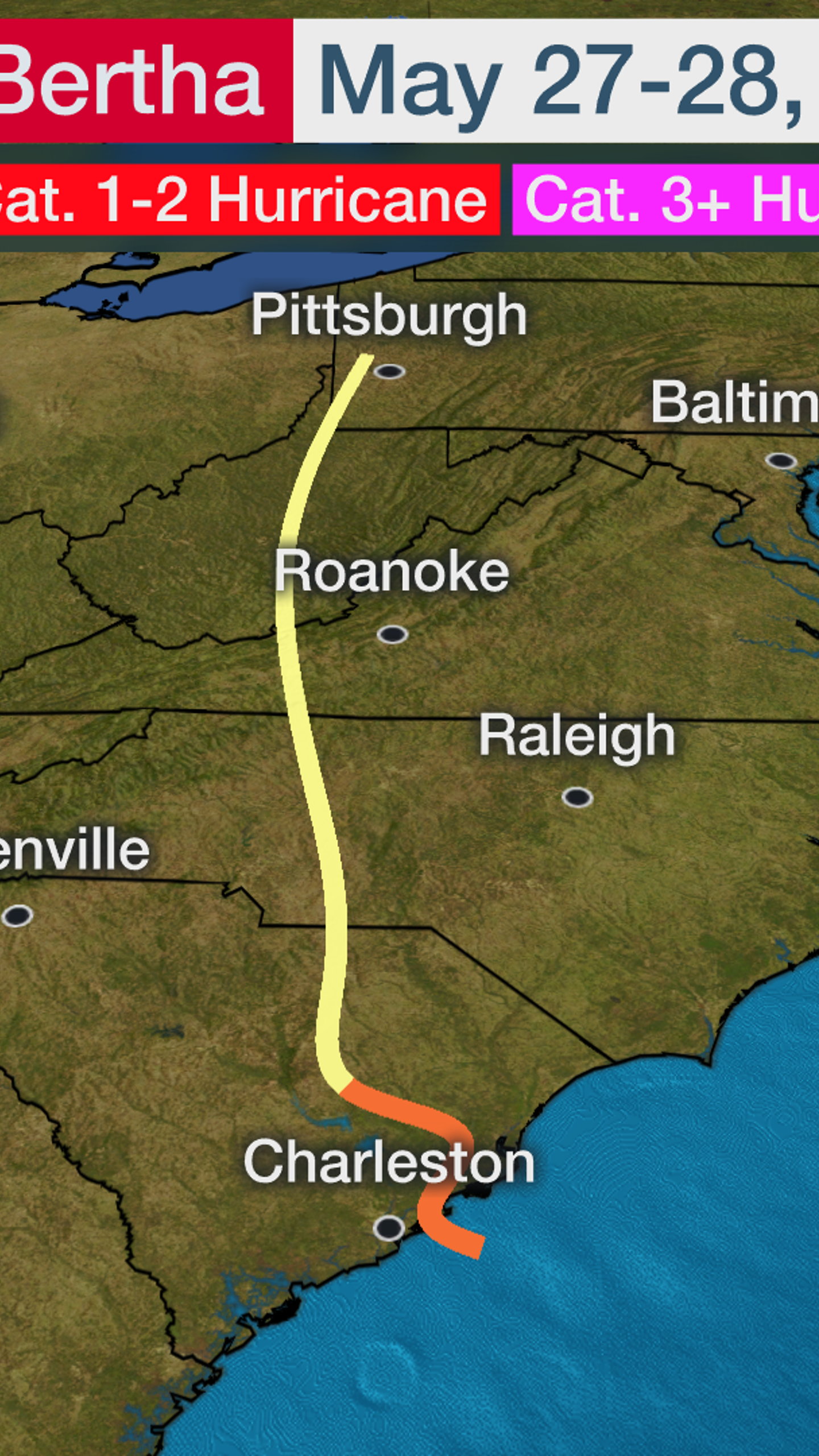 Tropical Storm Bertha A Quick Developing System Near Charleston South Carolina Recap The Weather Channel Articles From The Weather Channel Weather Com