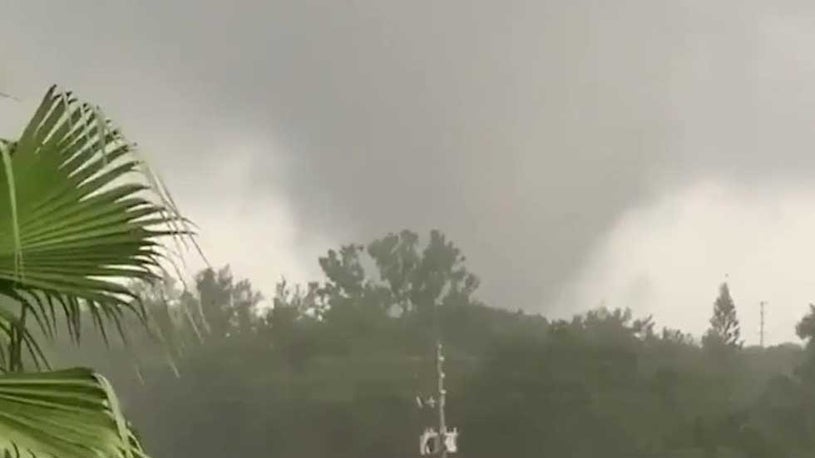 Tornado Causes Damage In Orlando Spawned By Tropical Storm