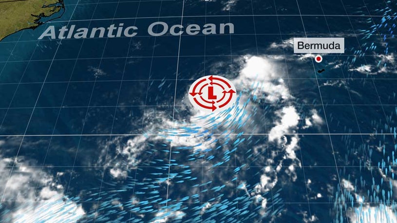 Tropical Depression Five Forms in the Atlantic