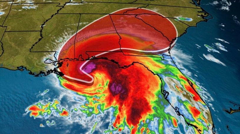 Hurricane Sally Strengthens in Gulf of Mexico
