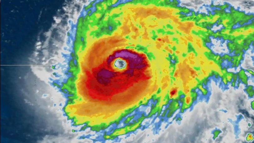 Cat 4 Hurricane Teddy Moving Towards Bermuda