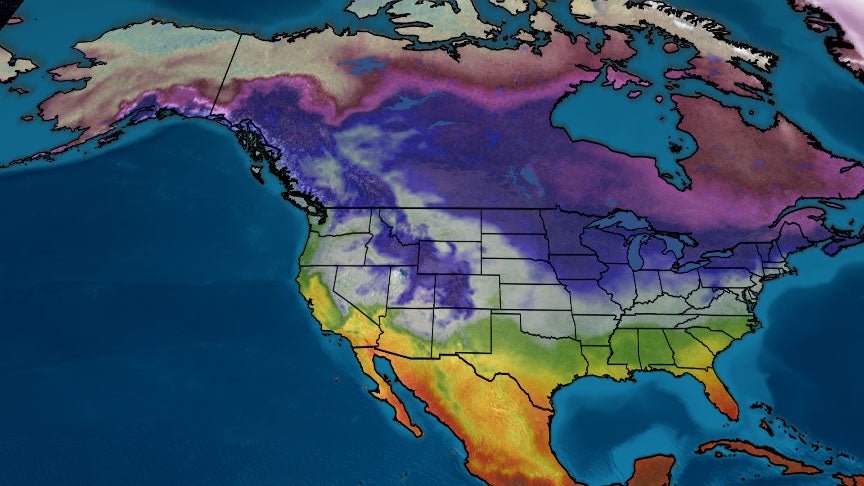 Most of U.S. Wonders: Where's Winter?