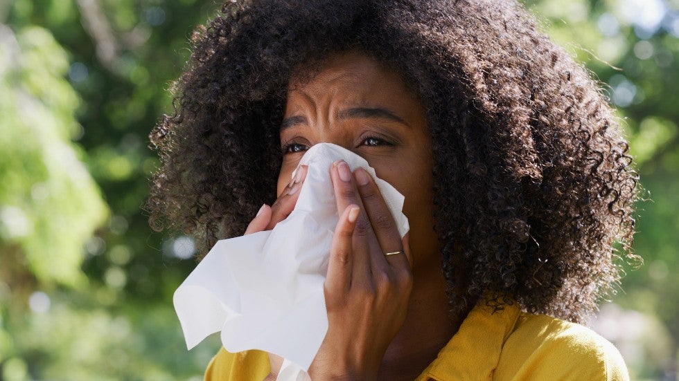 Pollen counts can trigger symptoms like coughing, wheezing, and even asthma, especially when you're breathing deeply during exercise. To avoid the worst of it, try timing your workouts around pollen peaks&mdash;grass pollen is highest in the late afternoon, while ragweed peaks closer to noon.