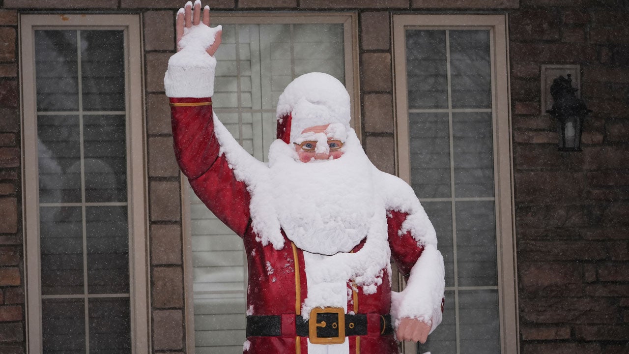 The Big Man is ready for the holiday rush. Are you? (AP Photo/David Zalubowski)