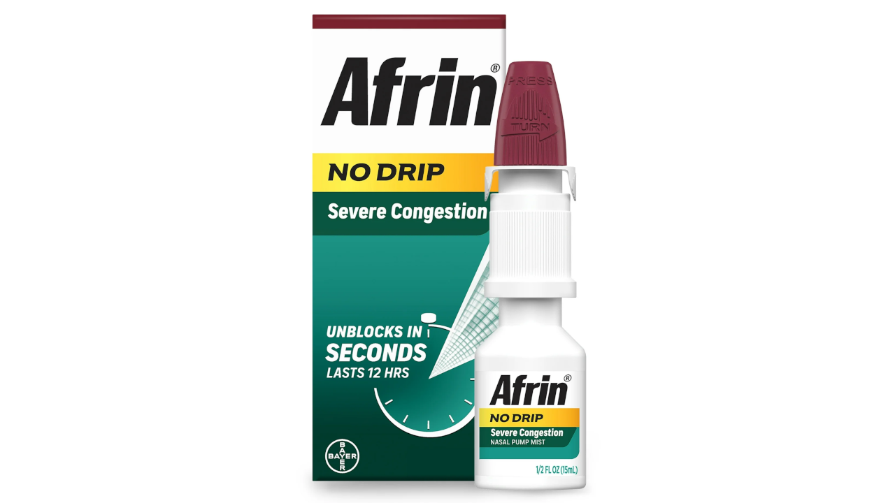 Afrin No Drip Severe Congestion Pump Mist Nasal Spray