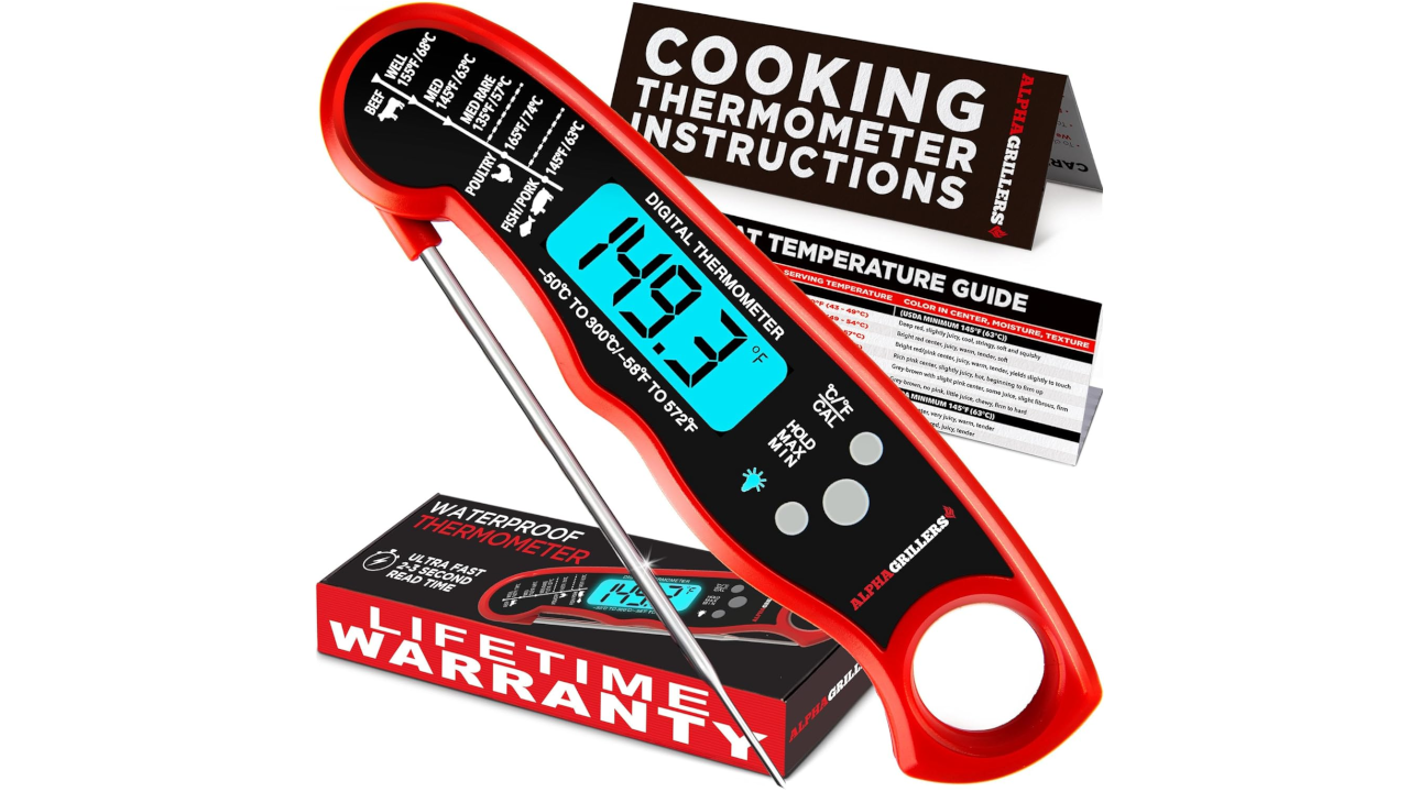 Alpha Grillers Meat Thermometer