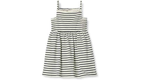 Amazon Essentials Girls and Toddlers' Cotton Strappy Midi Dress