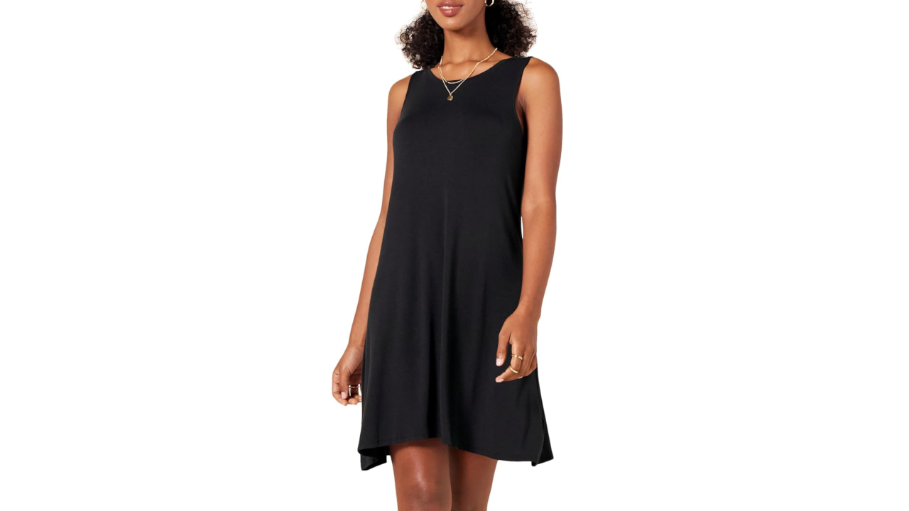 Amazon Essentials Women's Tank Swing Dress (Available in Plus Size)