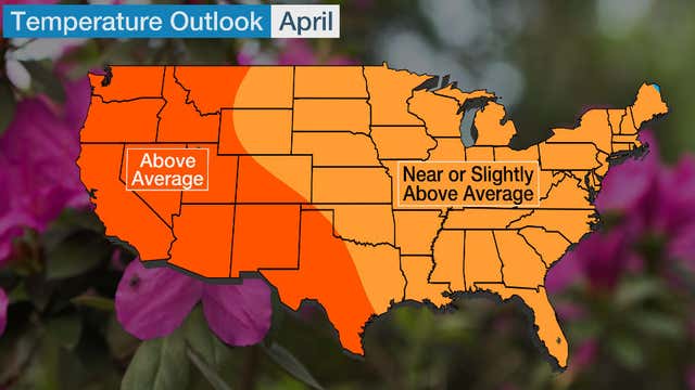 Spring 2020 Temperature Outlook: Warmer-Than-Average Temperatures ...