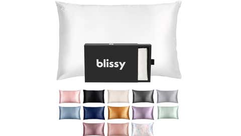 Blissy Silk Pillowcase 22mm 100% Pure Mulberry Silk