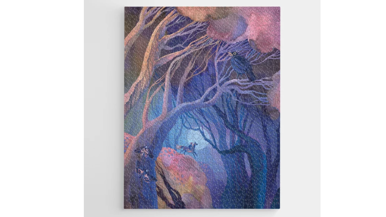 Blue Moon Jigsaw Puzzle