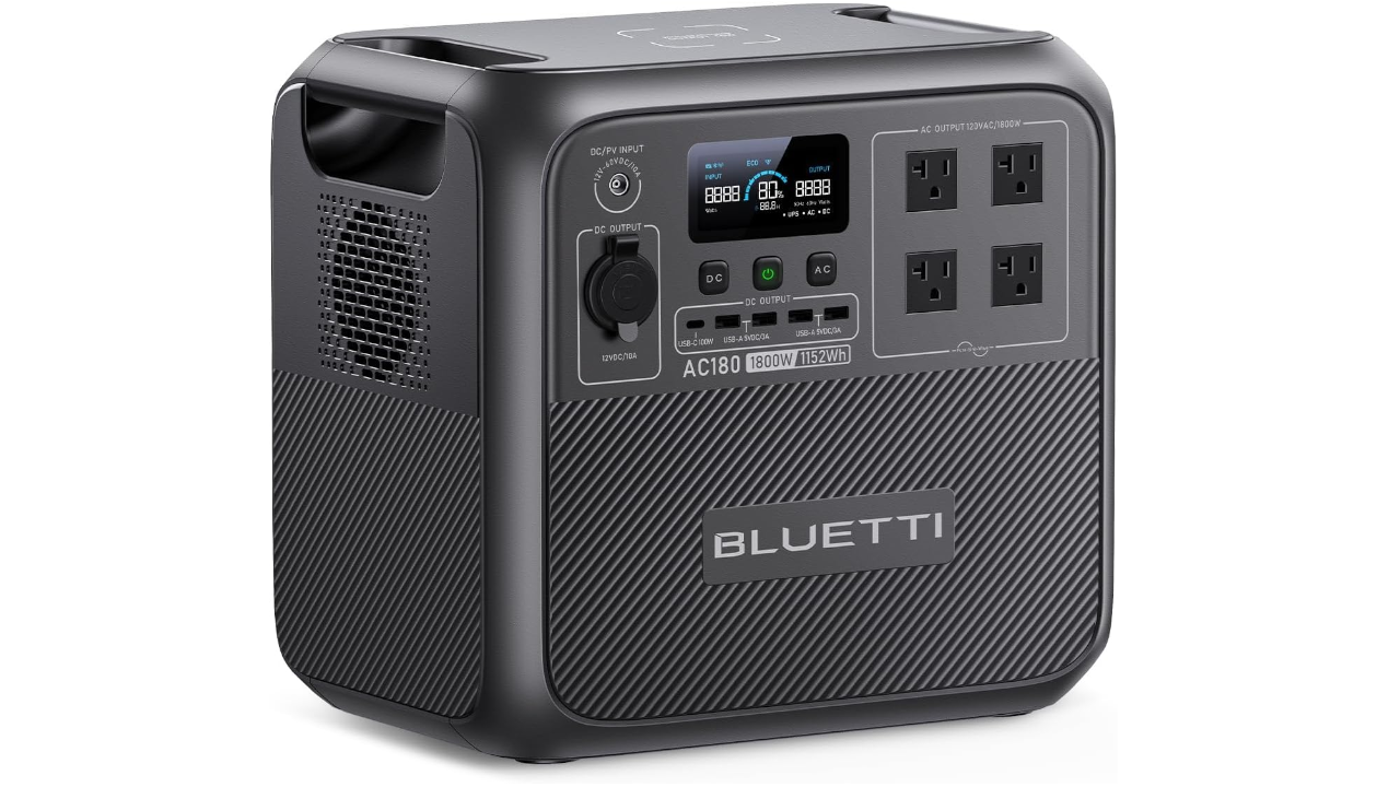 BLUETTI Solar Generator AC180