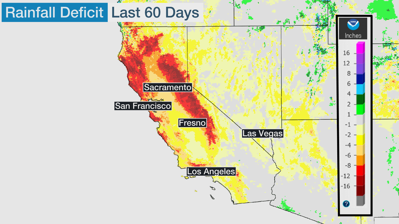California Is Drying Out Again Here S Why It S Not A Concern Yet The Weather Channel Articles From The Weather Channel Weather Com California Rainfall Map 2022